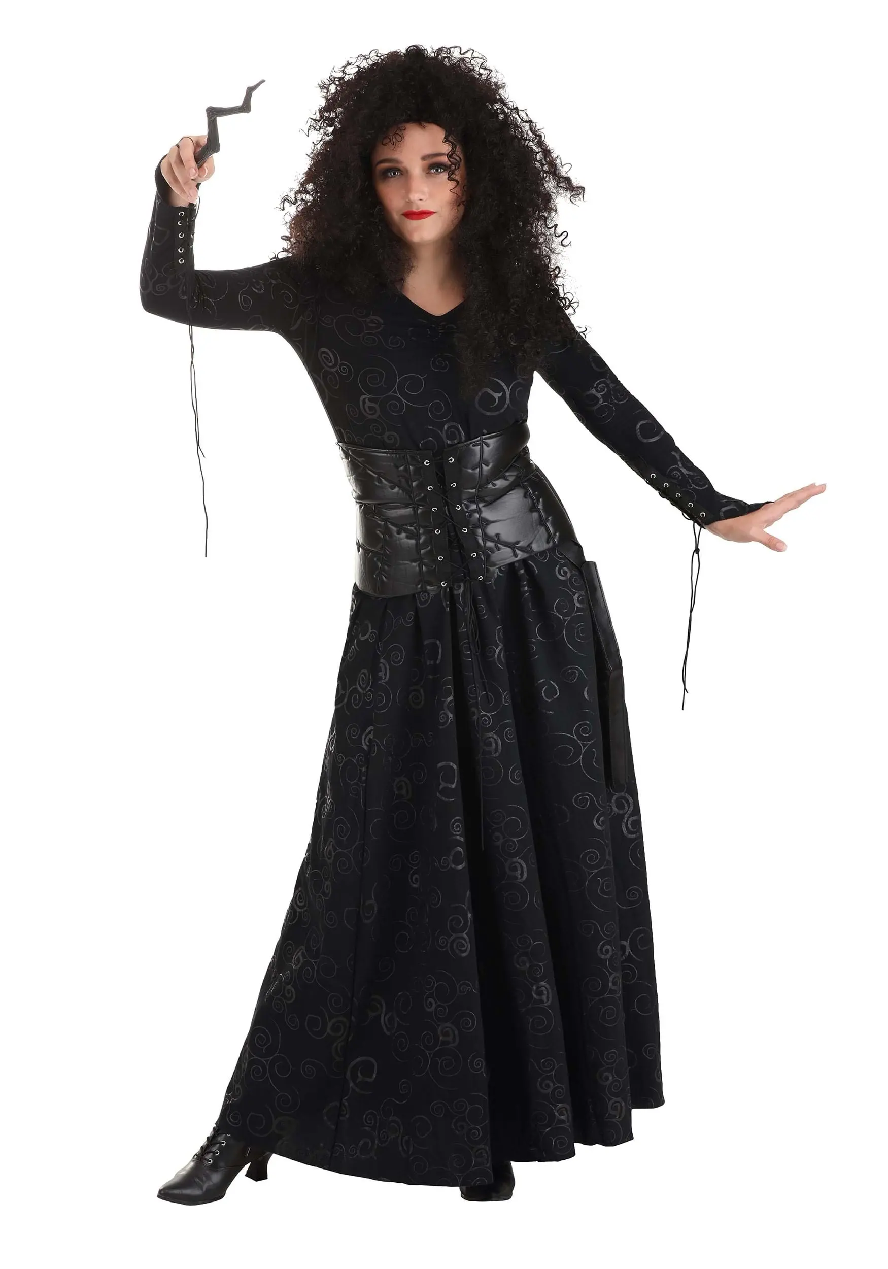 Harry Potter Series Women's Deluxe Bellatrix Costume 3 Harry Potter Series Women's Deluxe Bellatrix Costume