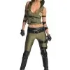 Deluxe Mortal Kombat Women's Sonya Blade Costume