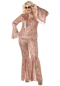 Disco Plus Size Costume For Women