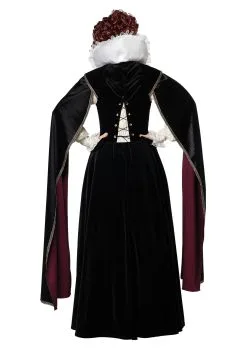 Elizabethan Queen Women's Costume -Fun Place Pop Store womens elizabethan queen costume alt 1