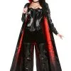 Goth Vampiress Costume For Women -Fun Place Pop Store womens goth vampiress costume