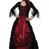 Gothic Victorian Vampire Costume For Women