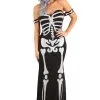 High Fashion Women Skeleton Costume -Fun Place Pop Store womens high fashion skeleton costume