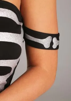 High Fashion Women Skeleton Costume -Fun Place Pop Store womens high fashion skeleton costume alt 3