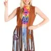 Hippie Costume Women's Vest -Fun Place Pop Store womens hippie costume vest
