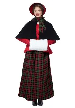 Holiday Caroler Women Costume