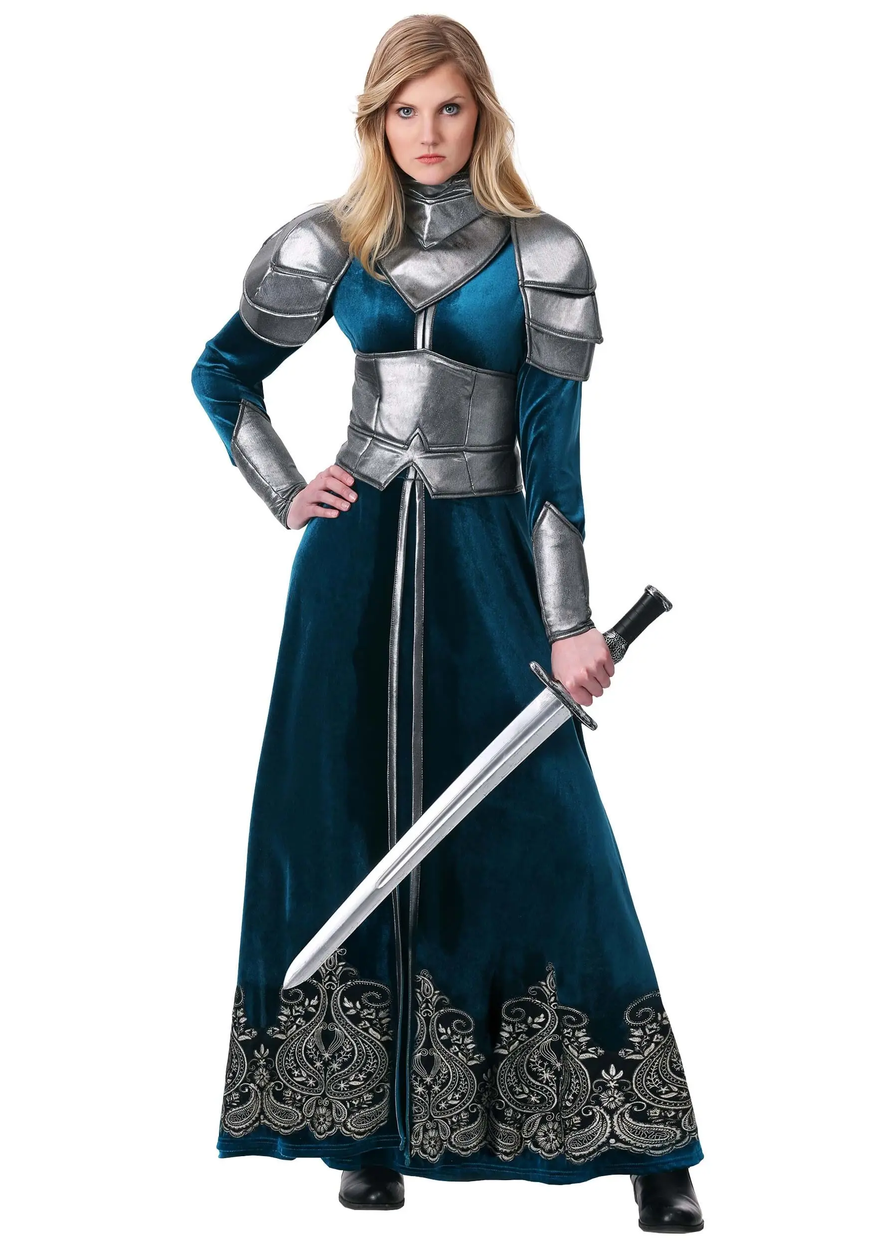 Medieval Warrior Women's Costume 3 Medieval Warrior Women's Costume