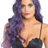 Mermaid Wave Long Purple Women's Wig -Fun Place Pop Store womens mermaid wave long purple wig