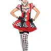 Naughty Harlequin Clown Costume For Women -Fun Place Pop Store womens naughty harlequin clown costume