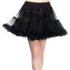 Plus Size Black Tulle Women's Petticoat -Fun Place Pop Store womens plus size black tulle petticoat