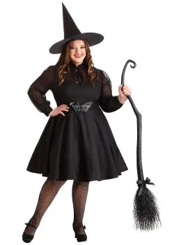 Women's Plus Size Spellbinding Witch Costume