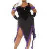 Plus Size Women's Sultry Sea Witch Costume -Fun Place Pop Store womens plus size sultry sea witch costume