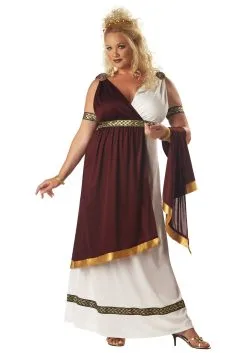 Plus Size Toga Womens Costume