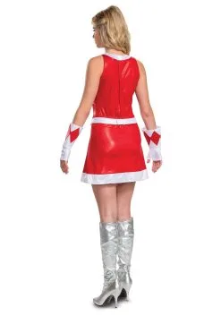 Power Rangers Deluxe Red Ranger Costume For Women -Fun Place Pop Store womens power rangers deluxe red ranger costume 2