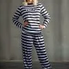 Prisoner Plus Size Costume For Women -Fun Place Pop Store womens prisoner plus size costume1