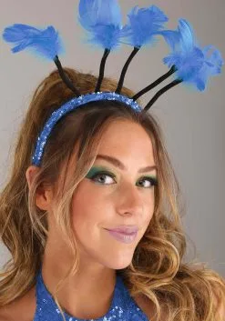 Women's Proud Blue Peacock Costume -Fun Place Pop Store womens proud peacock costume alt 4