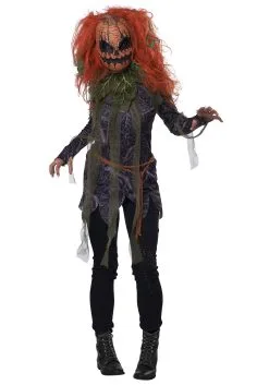 Pumpkin Monster Costume For Women 9 Pumpkin Monster Costume For Women -Fun Place Pop Store womens pumpkin monster costume alt 3