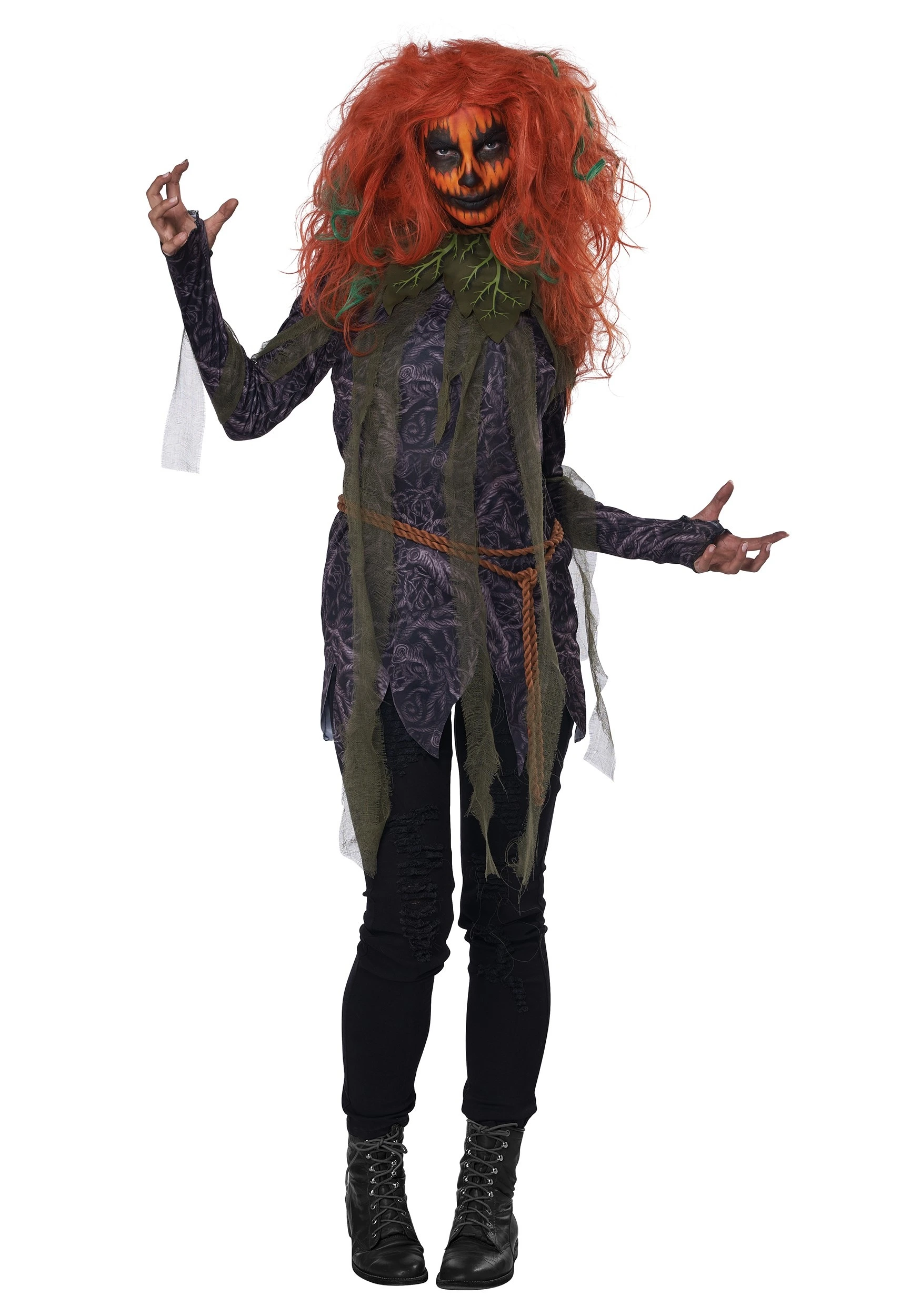 Pumpkin Monster Costume For Women 3 Pumpkin Monster Costume For Women