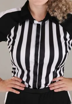 Racy Referee Women's Costume -Fun Place Pop Store womens racy referee costume alt 4