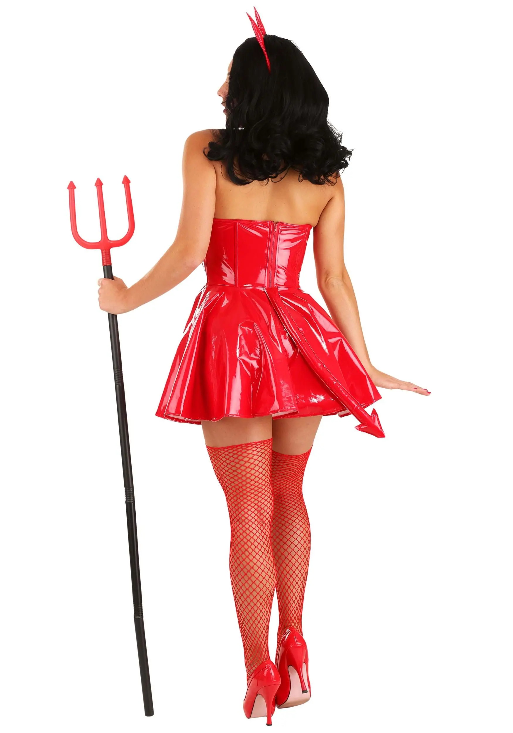 Red Hot Devil Women's Costume 4 Red Hot Devil Women's Costume - Image 2