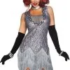 Roaring Roxy Flapper Women's Costume -Fun Place Pop Store womens roaring roxy flapper costume