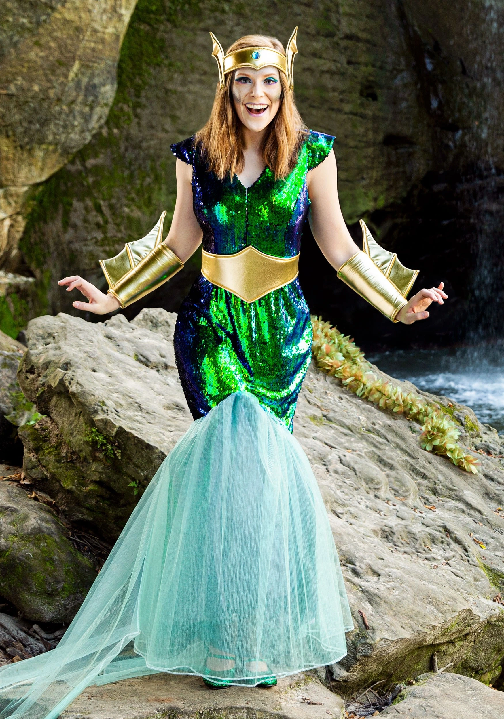 Sea Siren Women's Costume 5 Sea Siren Women's Costume - Image 3