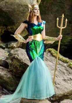 Sea Siren Women's Costume 12 Sea Siren Women's Costume -Fun Place Pop Store womens sea siren costume 3