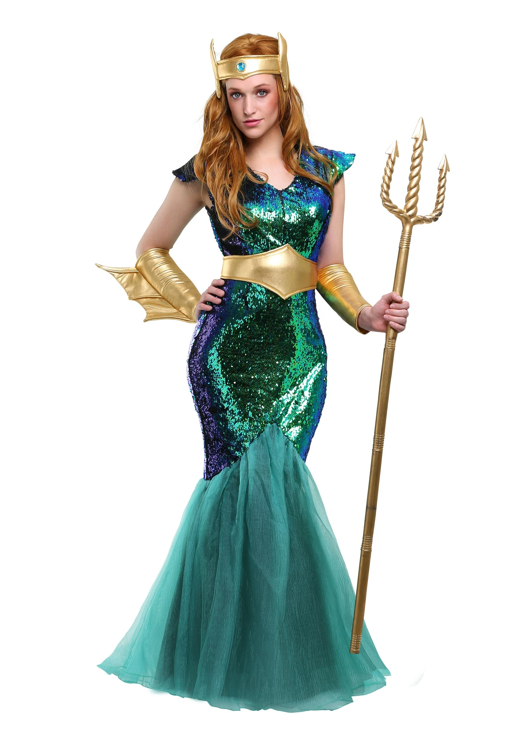 Sea Siren Women's Costume 3 Sea Siren Women's Costume