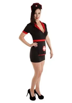 Sexy Night Nurse Costume Women's 7 Sexy Night Nurse Costume Women's -Fun Place Pop Store womens sexy night nurse costume alt 2