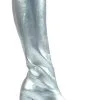 Silver Gogo Boots For Women -Fun Place Pop Store womens silver gogo boots