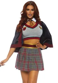 Spell Casting School Girl Women's Costume