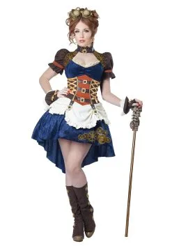 Steampunk Fantasy Costume For Women