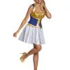 Women's Toad Dress Costume -Fun Place Pop Store womens toad dress costume