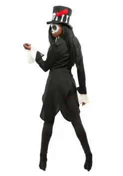 Voodoo Skeleton Costume For Women 15 Voodoo Skeleton Costume For Women -Fun Place Pop Store womens voodoo skeleton costume alt 3