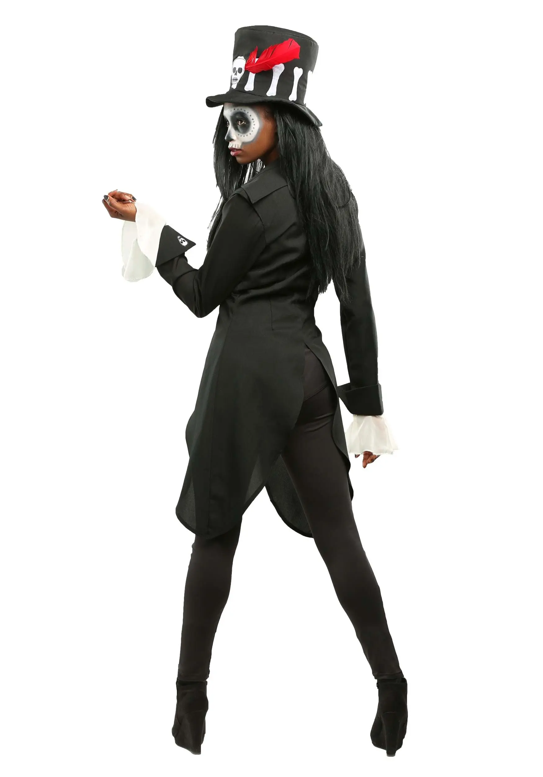 Voodoo Skeleton Costume For Women 6 Voodoo Skeleton Costume For Women - Image 4