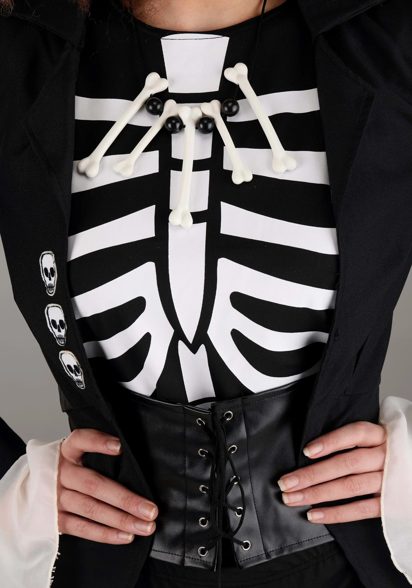 Voodoo Skeleton Costume For Women 10 Voodoo Skeleton Costume For Women - Image 8