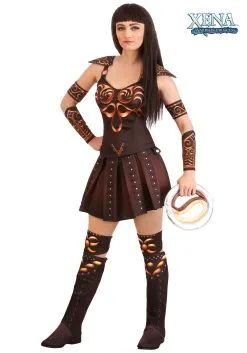 Xena Warrior Princess Women's Costume 15 Xena Warrior Princess Women's Costume -Fun Place Pop Store womens xena warrior princess costume alt 6