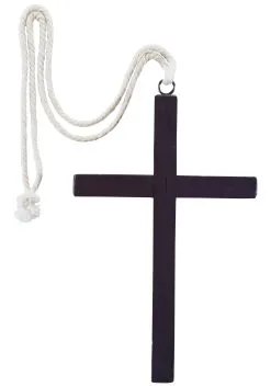 Religious Wooden Priest Cross